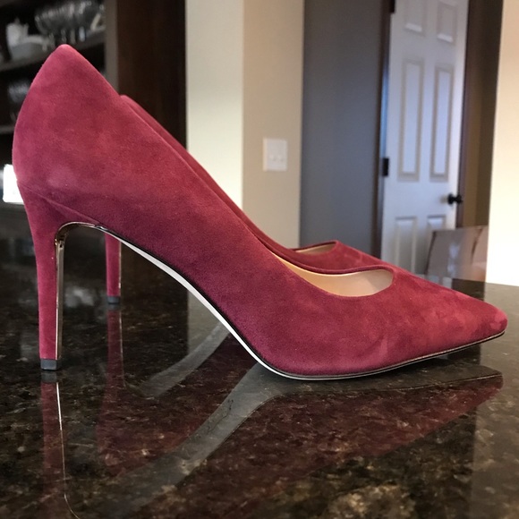 New Tory Burch Elana Suede 85mm Pump, Heels - Picture 12 of 16